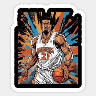 best basketball player Sticker